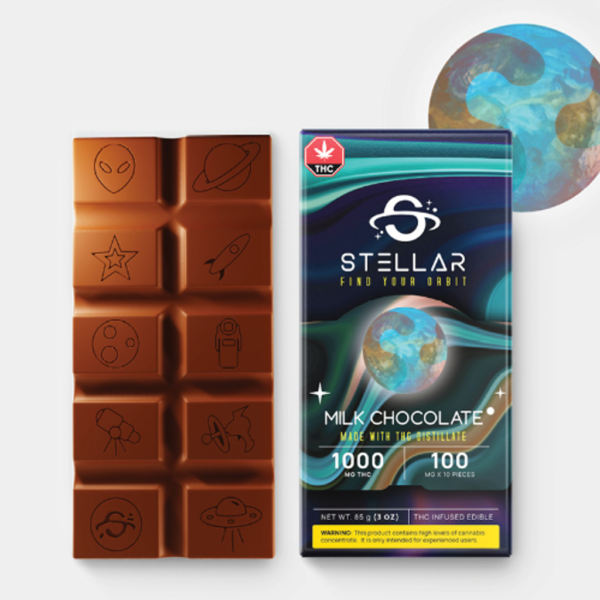 Stellar 1000mg Chocolate Bar - Image 2
